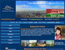 Tablet Screenshot of beijingrealestates.com